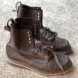 10.5 | Brown Work Boots, AW004 Dr. Martens